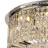 Zula Round Flush Chandelier 8 Light